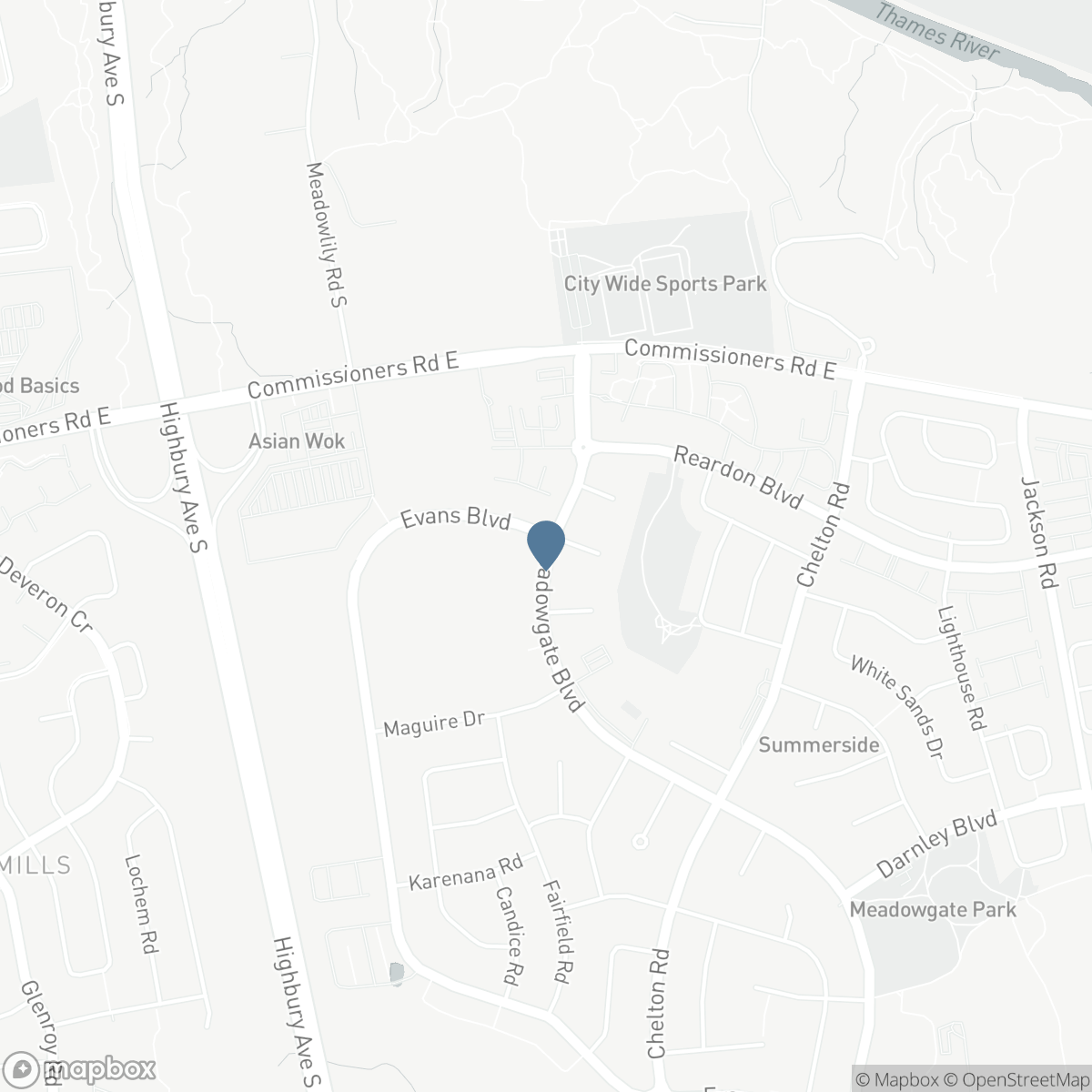 2334 MEADOWGATE BOULEVARD, London, Ontario N6M 1L6